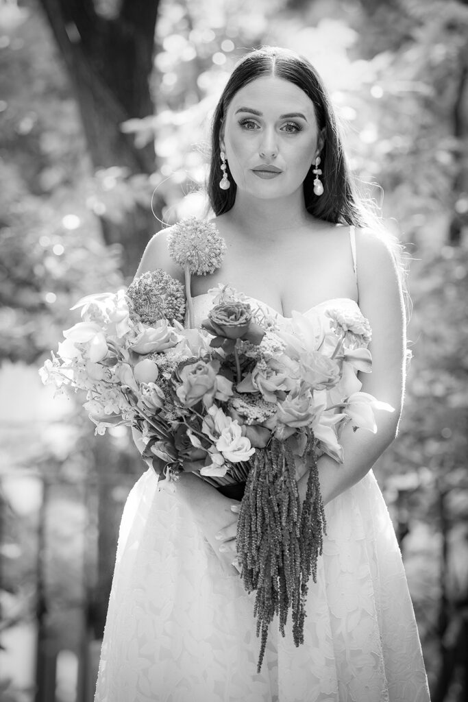 Professional bridal glam by Storm Pass Makeup for wedding day portraits