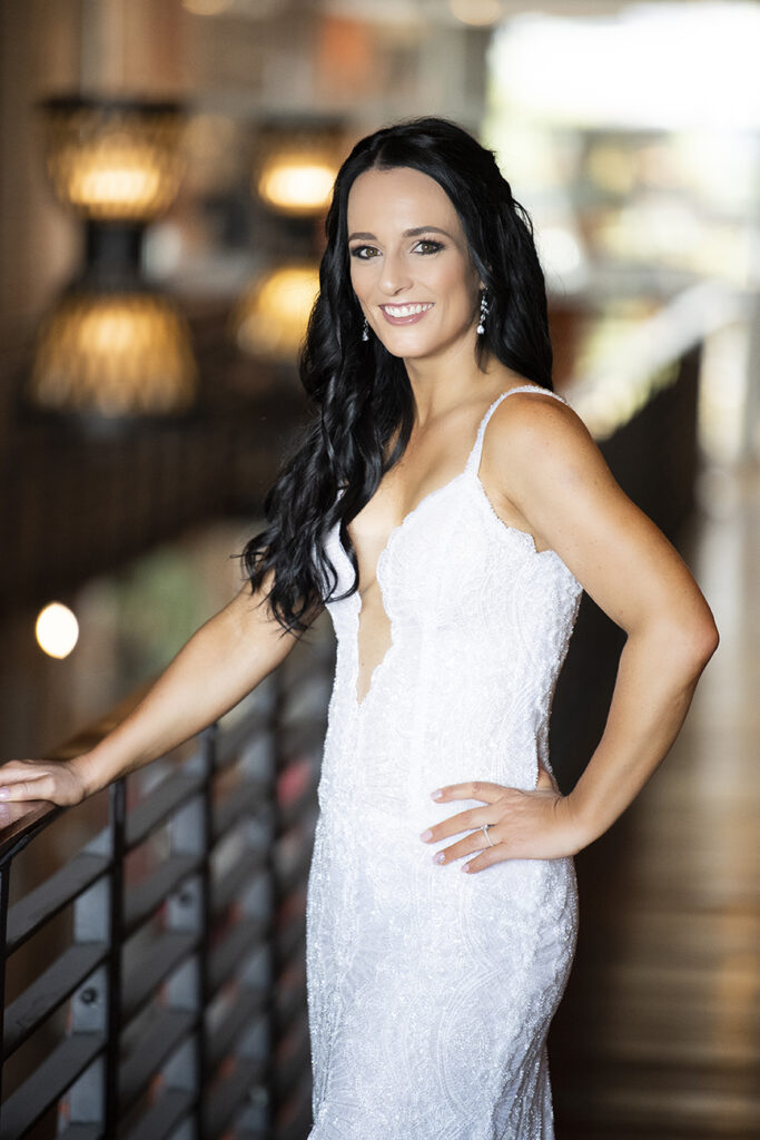 Professional bridal glam by Storm Pass Makeup for wedding day portraits