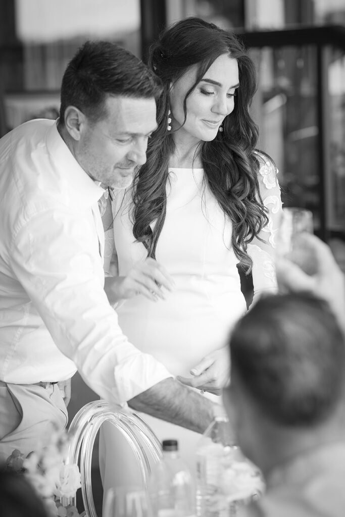 Bridal glam by Storm Pass Makeup for Tania on her wedding day. Wedding photography by Kevin Mark Pass