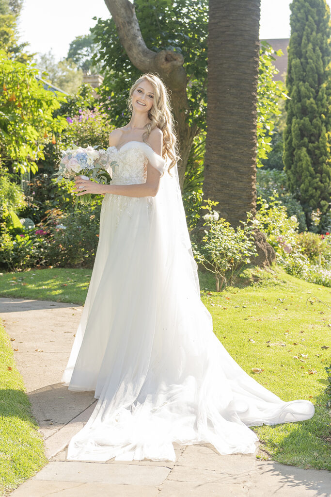 Bridal glam by Storm Pass Makeup. S&D wedding day portraits at Shepstone Gardens, Johannesburg. Photography by Kevin Mark Pass